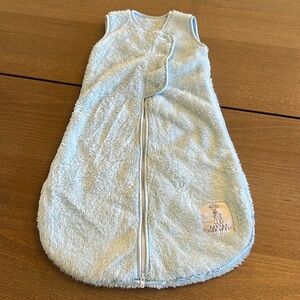 Little Giraffe Soft Blue Sleep Sack